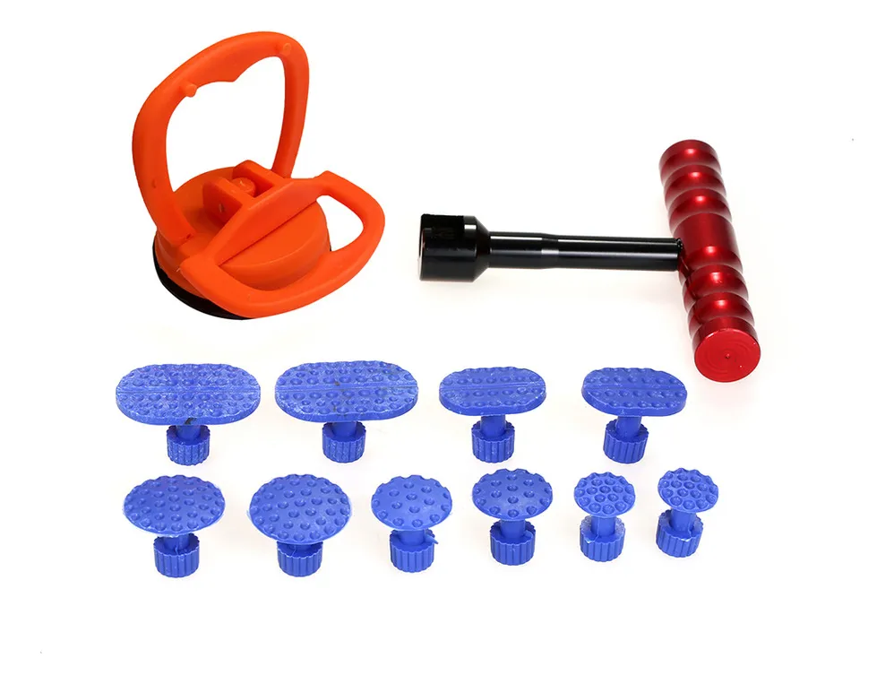 Nuevo kit de herramientas para reparar abolladuras, rojo, 1vayotoy