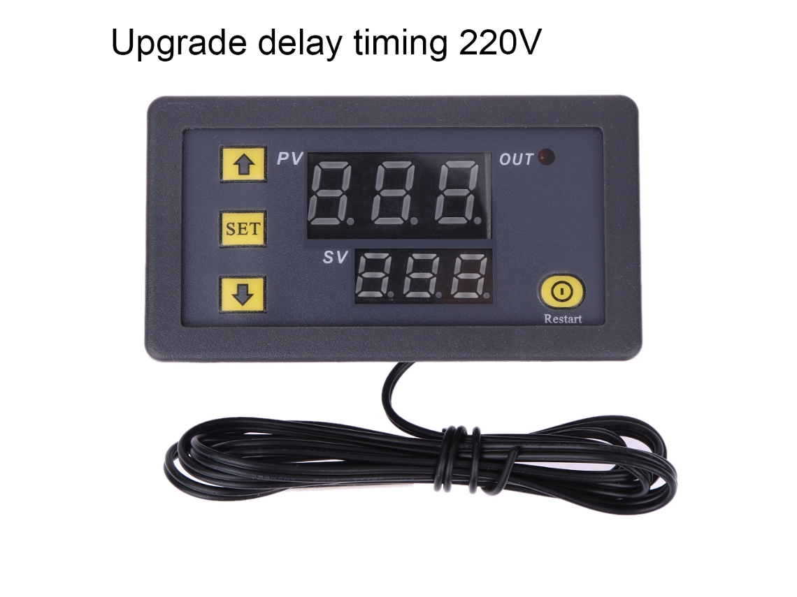 Controlador De Temperatura (control De Temperatura Con Temporización De Retardo)