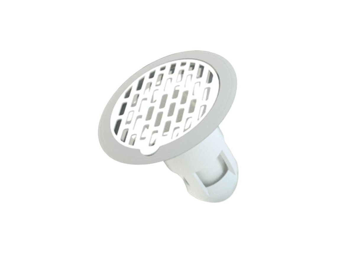 MEOIRUERY Sifón para Drenaje de Suelo de Baño 360° Antipolillas con Válvula de No Retorno y Protección contra Insectos