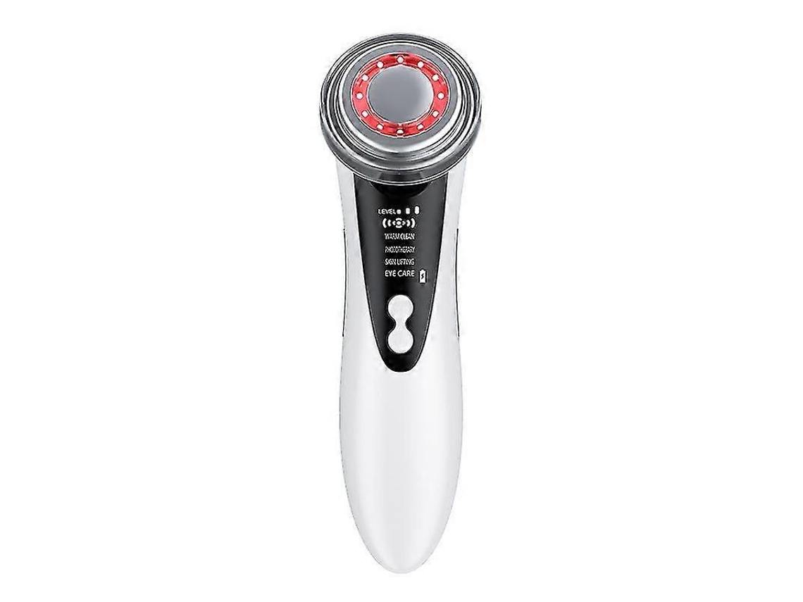 Dispositivo de cuidado facial para terapia de rejuvenecimiento facial con luz fotónica LED (1 unidad, blanco)