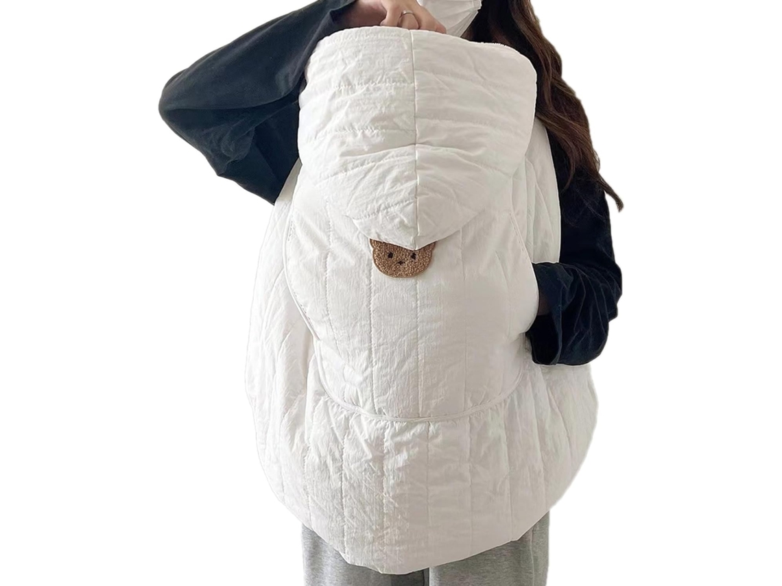 Manta Carrito A Prueba De Viento Chrui Invierno Ajustable 80x70cm (beige)
