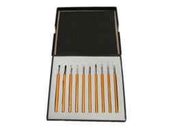 Extractor de agujas de reloj tipo palanca, herramienta profesional, 10 unidades