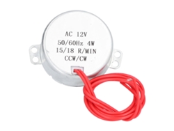 Juego de 2 minimotores síncronos de 15-18 rpm, giro a la derecha y a la izquierda, 4 W, CA 220-240 V | Sin marca