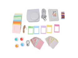 Kit De Accesorios Para Cámara 9 En 1 Con Estuche, Marco De Foto Y Álbum De Bolsillo Para Fujifilm Instax Mini 8 8s 9
