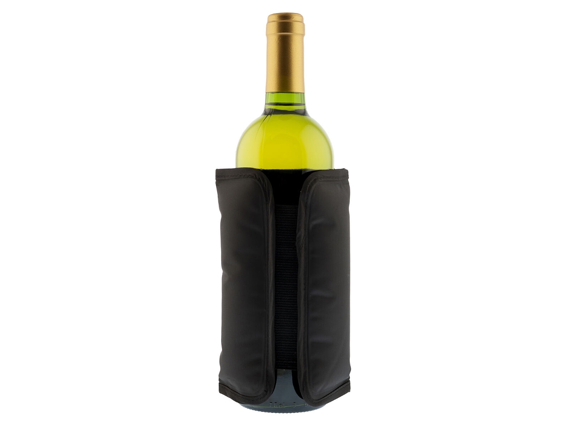 Refrigerador de Botellas KOALA Têxtil (Negro - 15,5x2x23cm)