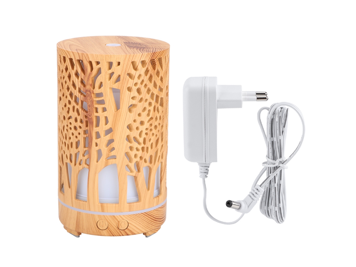 MEOIRUERY Mini Humidificador 200ml de Mesa - Purificador de Aire Silencioso con Difusor de Aroma 100-240V para Hogar y Oficina