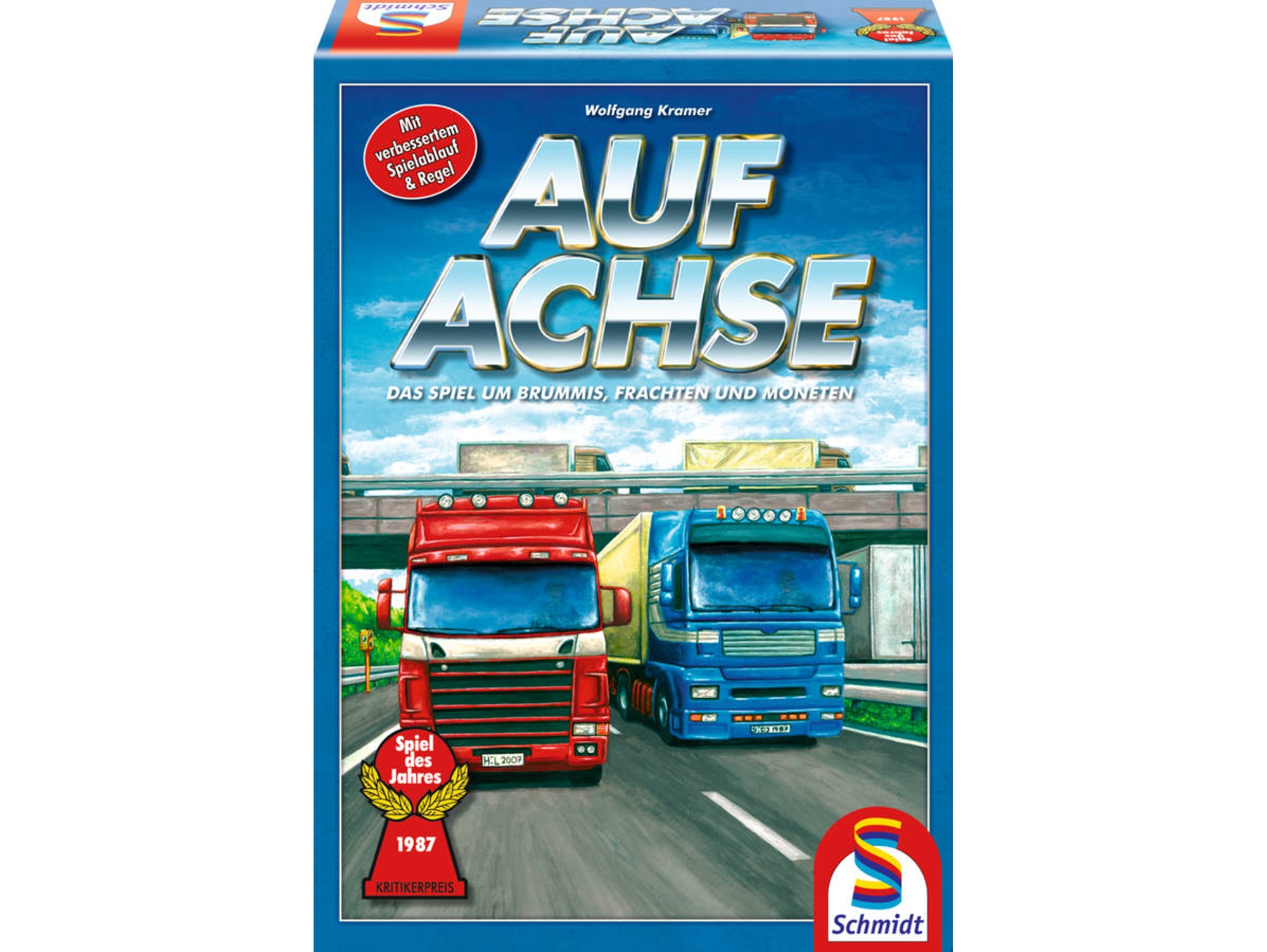 Juego de Mesa SCHMIDT SPIELE Auf Achse (Edad Mínima: 8)