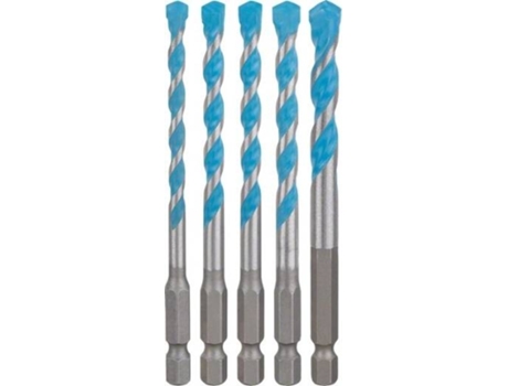 Conjunto de Brocas BOSCH Expert Hex-9 Multiconstruction - 5,5-6-6-7-8 mm - 5 Un para Conjunto de Taladros de Impacto