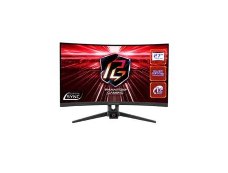 Monitor Gaming ASROCK PG27F15RS1A (Negro - Full HD - 27 - HDR - HDR10 - VA - Flicker free - 1 ms)