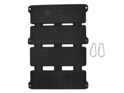 Panel solar monocristalino plegable de 14 W, 5 V, 2 puertos USB, flexible, de ETFE, para coche y camping. Marca: S/BRAND