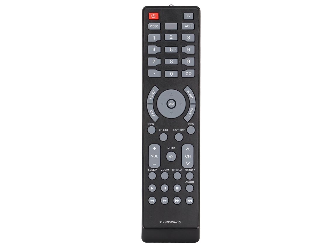 Controle Remoto Original Dynex Para Tv Led Dx-rc03a-13 Sem Programação Botões Sensíveis