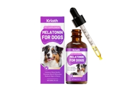 Gotas de melatonina para perros: un apoyo natural y seguro.