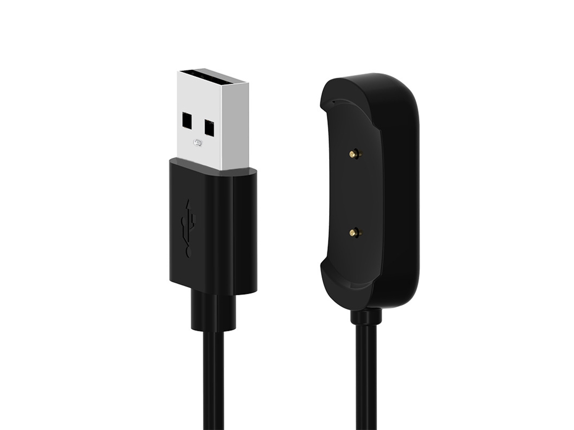 Carregador para Amazfit T Rex A1918 Cabo de carregamento de substituição 1m Preto GERTIZ