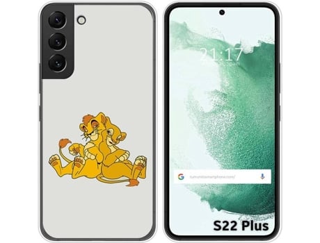 Carcasa Samsung Galaxy S22 Plus 5G TUMUNDOSMARTPHONE Dibujos Leones Multicolor