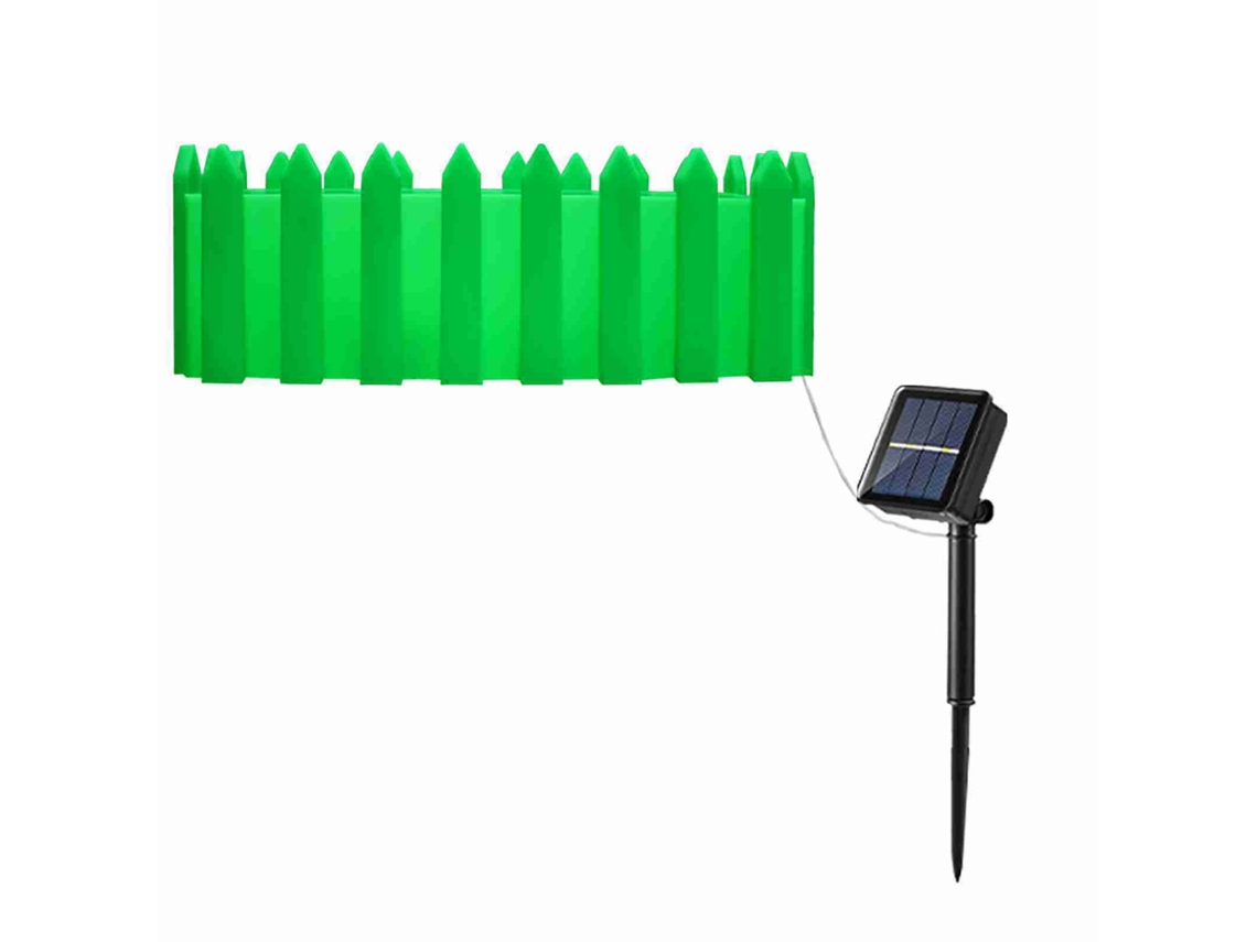 Bj-maceta Iluminada Solar Jardim Exterior Com Led 8 Modos Controle Inteligente Decoração Varanda Pátio