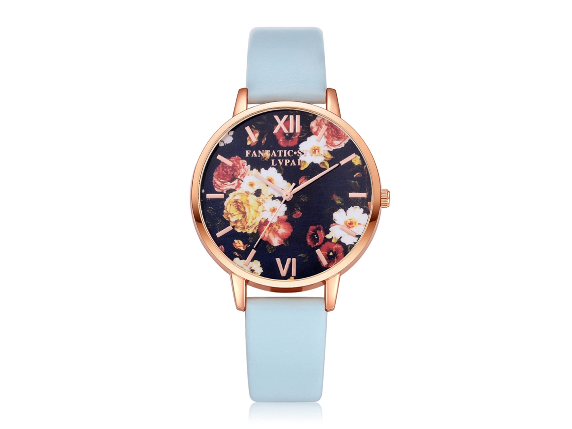 Elegante Y Sencillo Reloj Analógico Para Mujer Con Correa De Pu Gaiety (rojo)