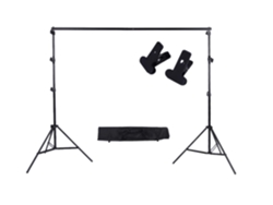 Estructura Fondo de Fotografia ANDOER Trípode + Barras (2,6 x 3 M)