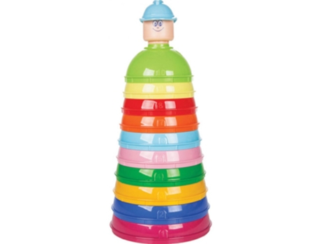Juego Didáctico PILSAN Vasos apilables educativos (Edad Mínima Recomendada: 6 meses)