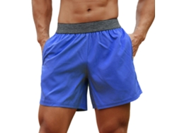 Pantalones Cortos Deportivos Para Hombre Con Cintura Elástica, Bolsillo Y Presilla Para Toalla, Ideales Para Fitness, Correr, Baloncesto Y De Secado Rápido.