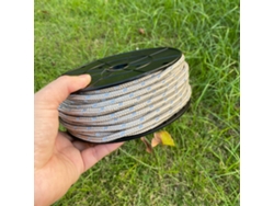 Cuerda reflectante para camping, 30 m x 6 mm – Cuerda resistente al viento para tiendas de campaña (gris) Czhhmart
