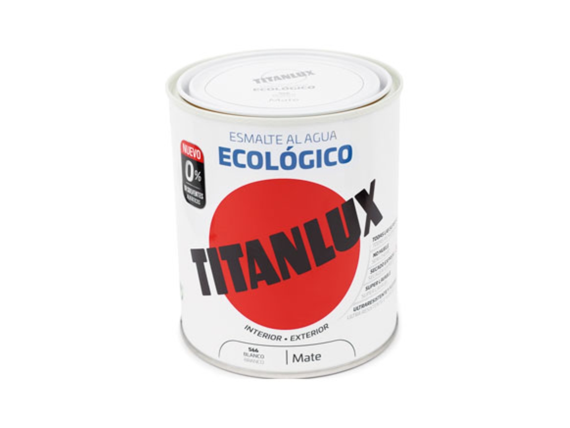 Esmalte Al Agua Ecologico Mate TITANLUX