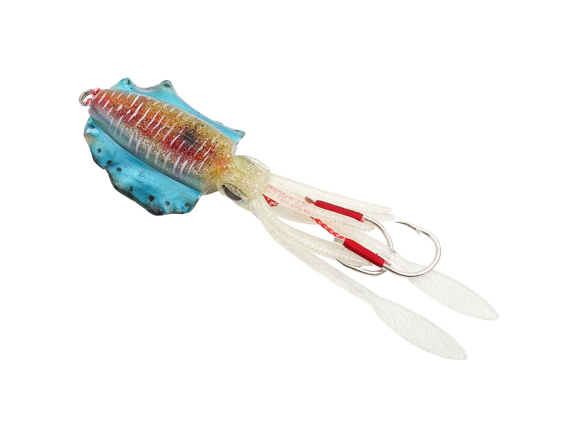 Señuelo De Pesca Luminoso Con Forma De Pulpo Blando Y Calamar, Con Anzuelo Uv, Accesorio De Pesca N.° 3