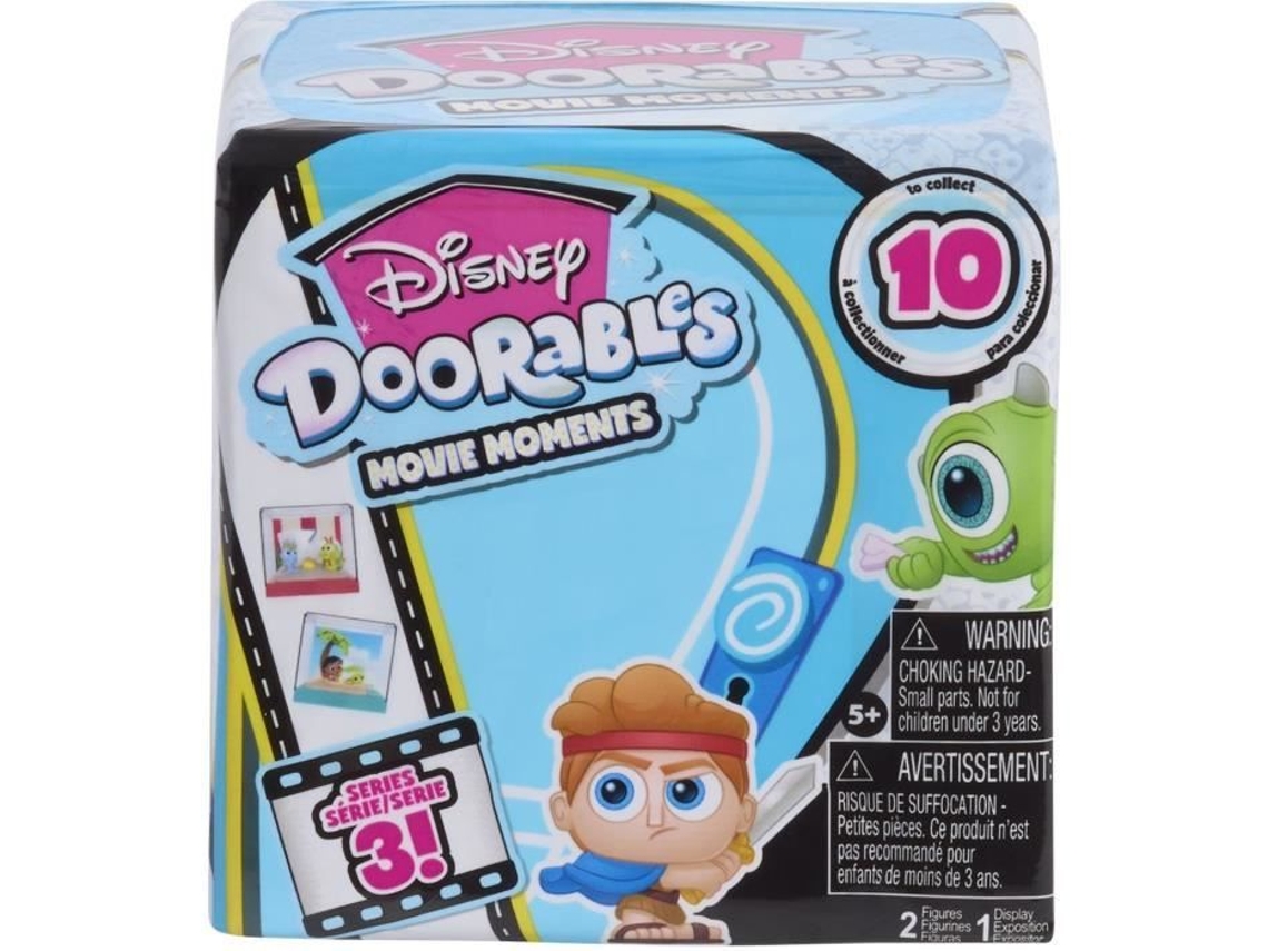 Figuras coleccionables - DISNEY - Movie Moments - 2 figuras, 1 diorama, 1 tarjeta de fondo, 10 escenas coleccionables