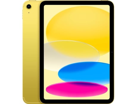 iPad APPLE (10.9'' - 64 GB - Wi-Fi+Cellular - Amarillo)