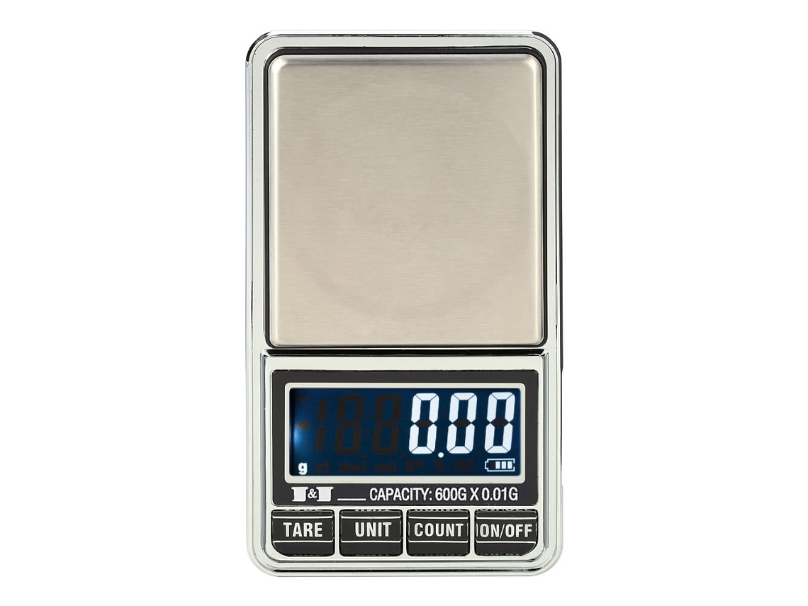 Mini balanza digital profesional joyería balanza electrónica de bolsillo precisión 600G * 0,01G SIURN
