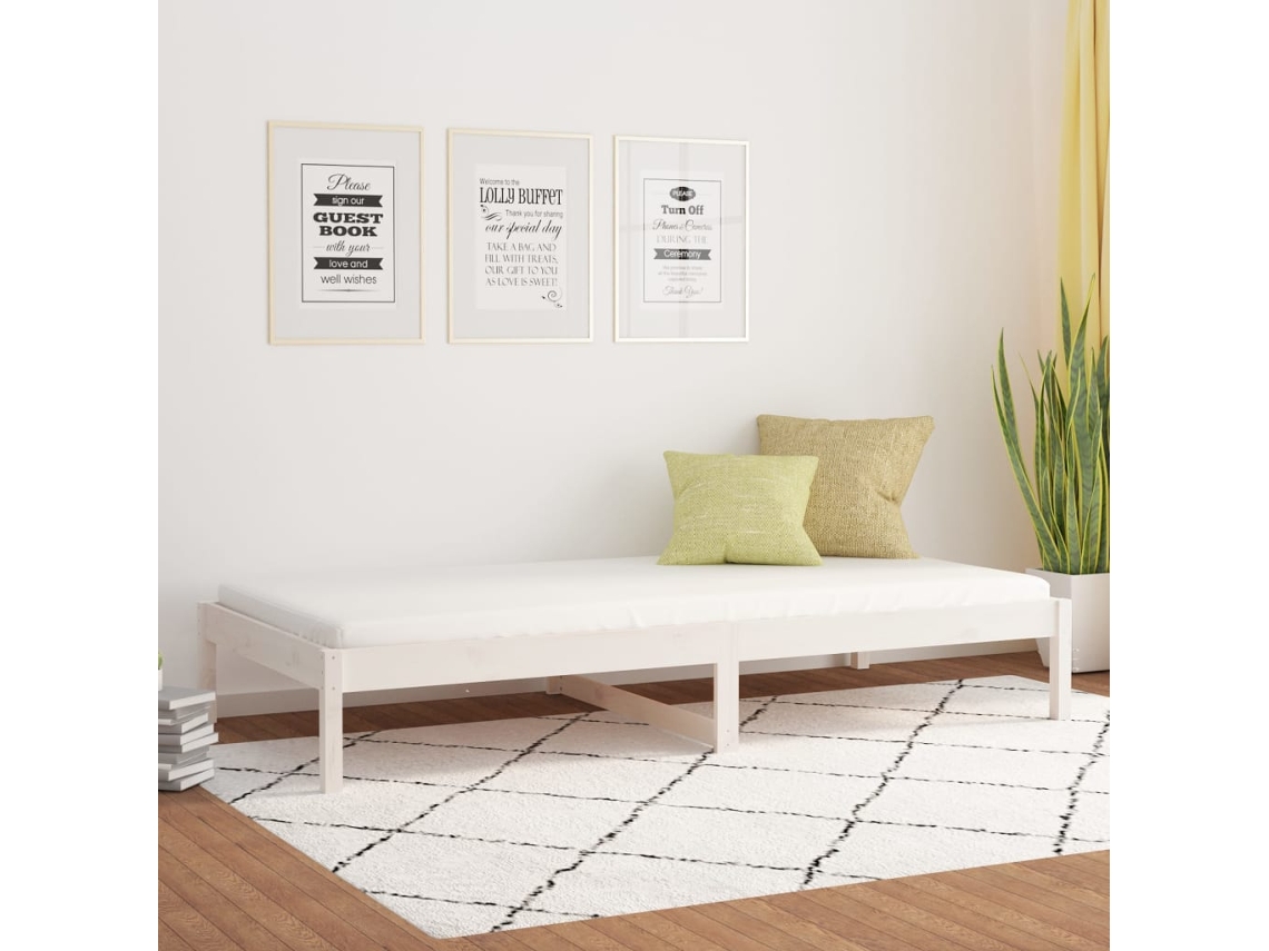 Sofá Cama Individual Sin Lovely Home Blanco (80x200)