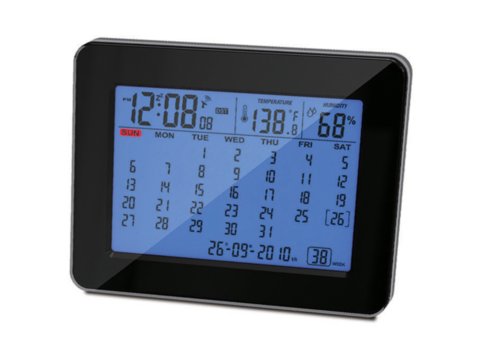 Reloj de Mesa TECHNOLINE WT 2500 (Negro)