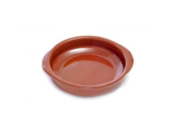 Cazuela barro redonda asas 32 cm