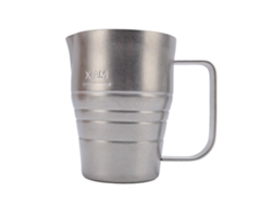 Jarra para espumar leche de acero inoxidable 304, multiusos, 670 ml para bar, hogar y cafetería.