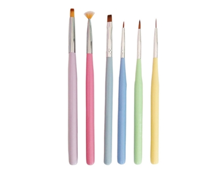 Juego De Pinceles Para Decoración De Uñas Herramientas De Diseño Para Decoración De Uñas, Pincel Para Esmalte De Uñas, Pincel Para Arte Y Lápiz Pun...