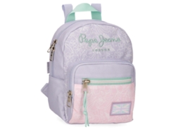 Mochila Pepe Jeans Renata lila 2025 23x19x8 cm