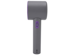 Ventilador Portátil De Mano De Alta Velocidad Con Batería De 3600 Mah Para Uso En Exteriores - Gris/morado