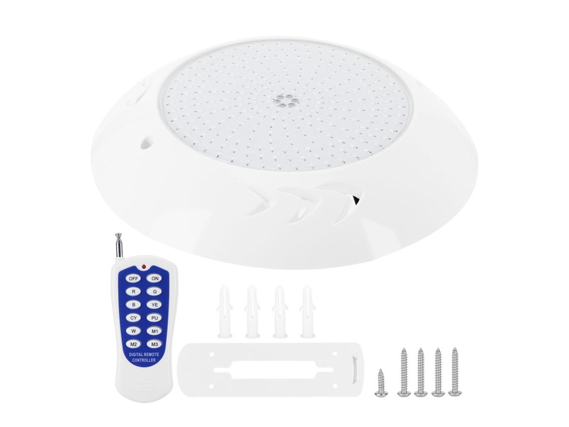 Luz Led Rgbw Para Piscina Con Control Remoto, 252 Led, Iluminación Ambiental Subacuática, Ip68 Resis