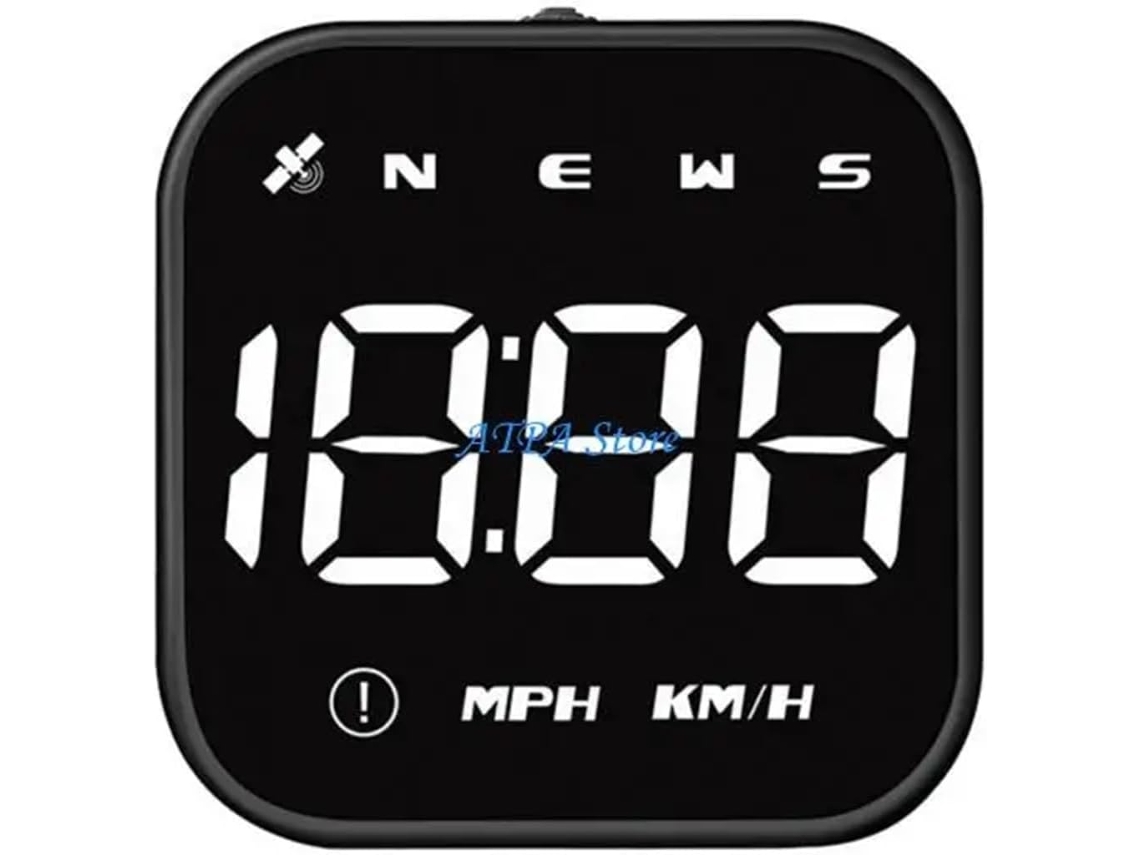 Pantalla De Visualización Frontal Para Automóviles, Gps, Proyector De Advertencia De Exceso De Velocidad