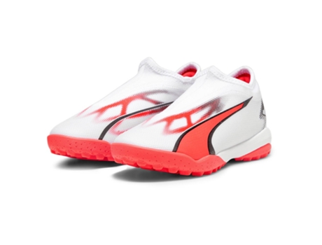 Botas de fútbol Unisex para Fútbol PUMA Ultra Match Ll Blanco (38)