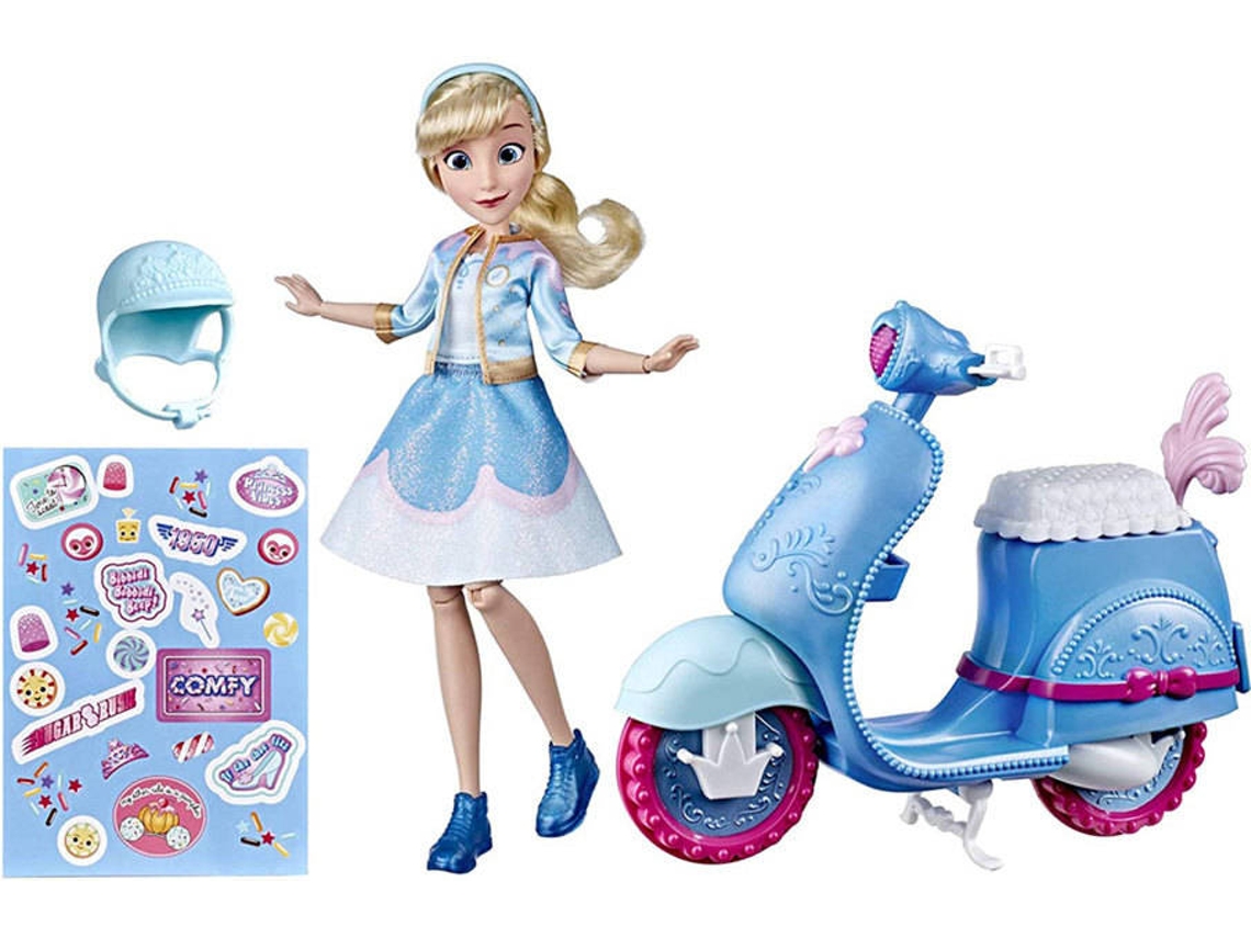 Muñeco DISNEY Dpr Comfy Cinderella Sweet Scooter (Edad Mínima: 5 Años - 8,1 x 33,02 x 32,39 cm)