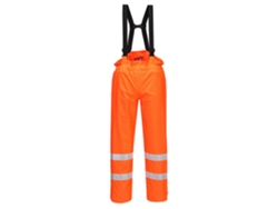Pantalón De Alta Visibilidad Bizflame Rain - Resistente A La Llama Y Antiestático Amarillo / Xxxl