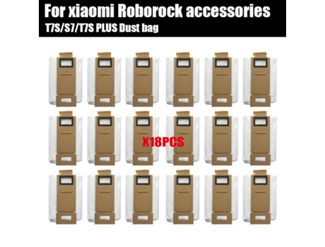Para Xiaomi Roborock T7S T7SPULS S7 S70 S7MAX S7 MAXV accesorios para aspiradoras bolsa de polvo repuestos de Robot doméstico