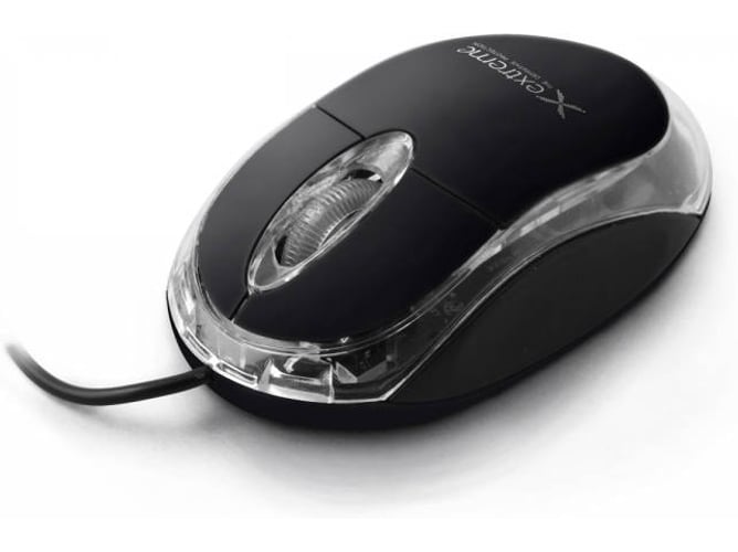 Ratón TITANUM XM102K (Óptico - 1000 dpi - Negro)
