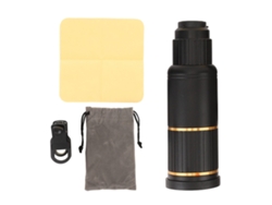 Lente Telefónico 8x21 De Cristal Óptico Telescopio Monocular Hd Para Observar Aves Con Clip Para Ios Y La Mayoría De Smartphones