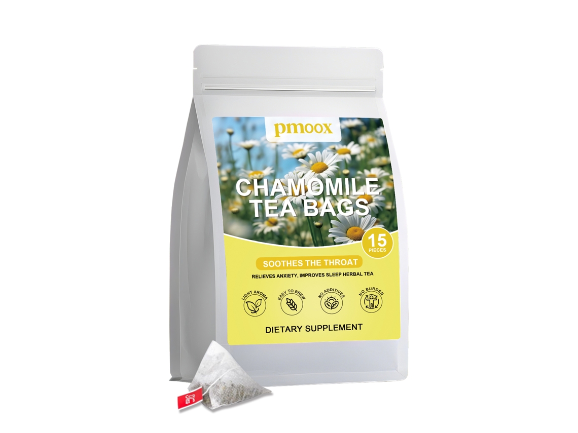 Té de manzanilla calmante y relajante