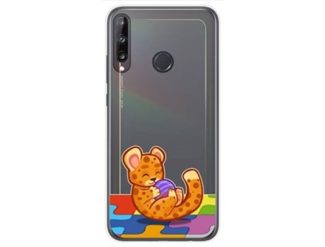 Carcasa Huawei P40 Lite E TUMUNDOSMARTPHONE Dibujos Transparente Multicolor