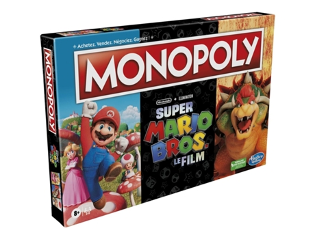 Juego de Mesa MONOPOLY Super Mario Bros Film (FR)