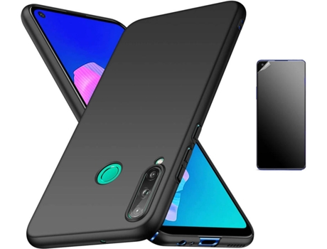 Funda + Protector de Pantalla Huawei P40 Lite E Turtleshell Negro