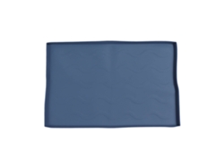 Tapete de silicona antiadherente para barbacoa, 22 pulgadas, azul oscuro