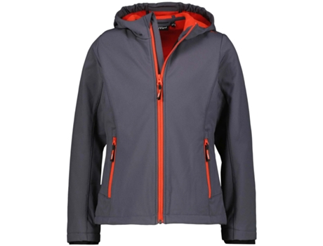 Chaqueta de Niños CAMPAGNOLO Soft Shell Fix Gris (176 cm)